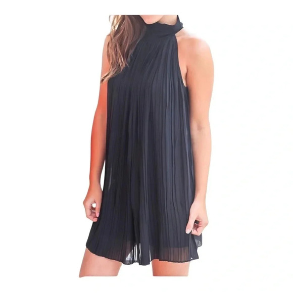 NWT PPLA Janelle Halter Neck Dress 👗 size Small - Picture 3 of 6